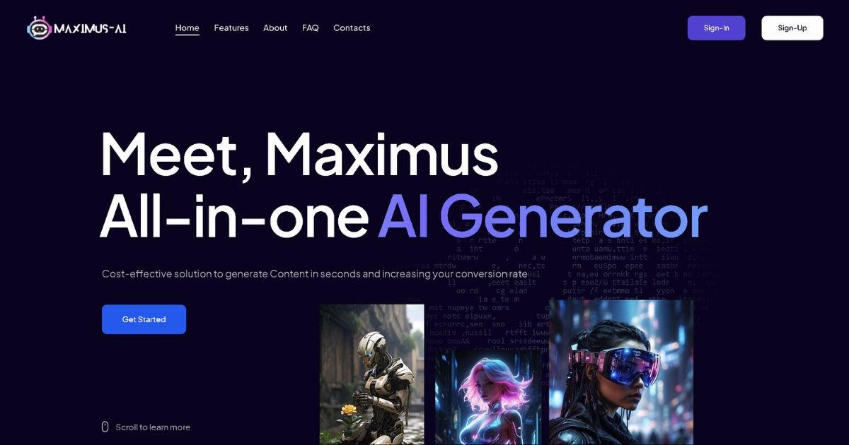 maximus-ai.com logo